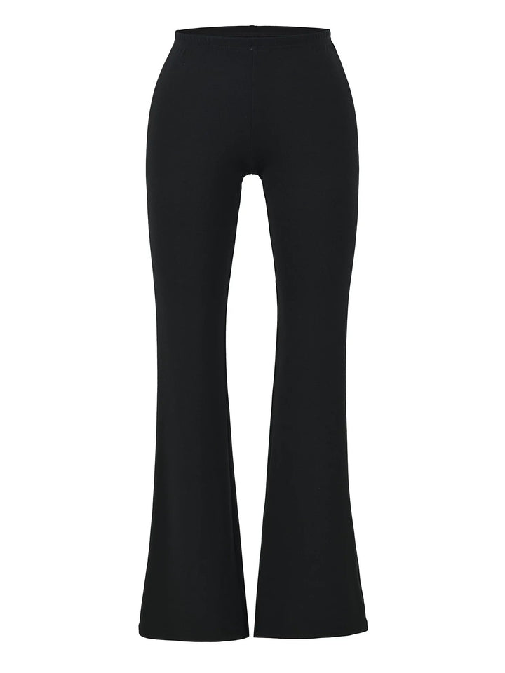 フィットフレアパンツ