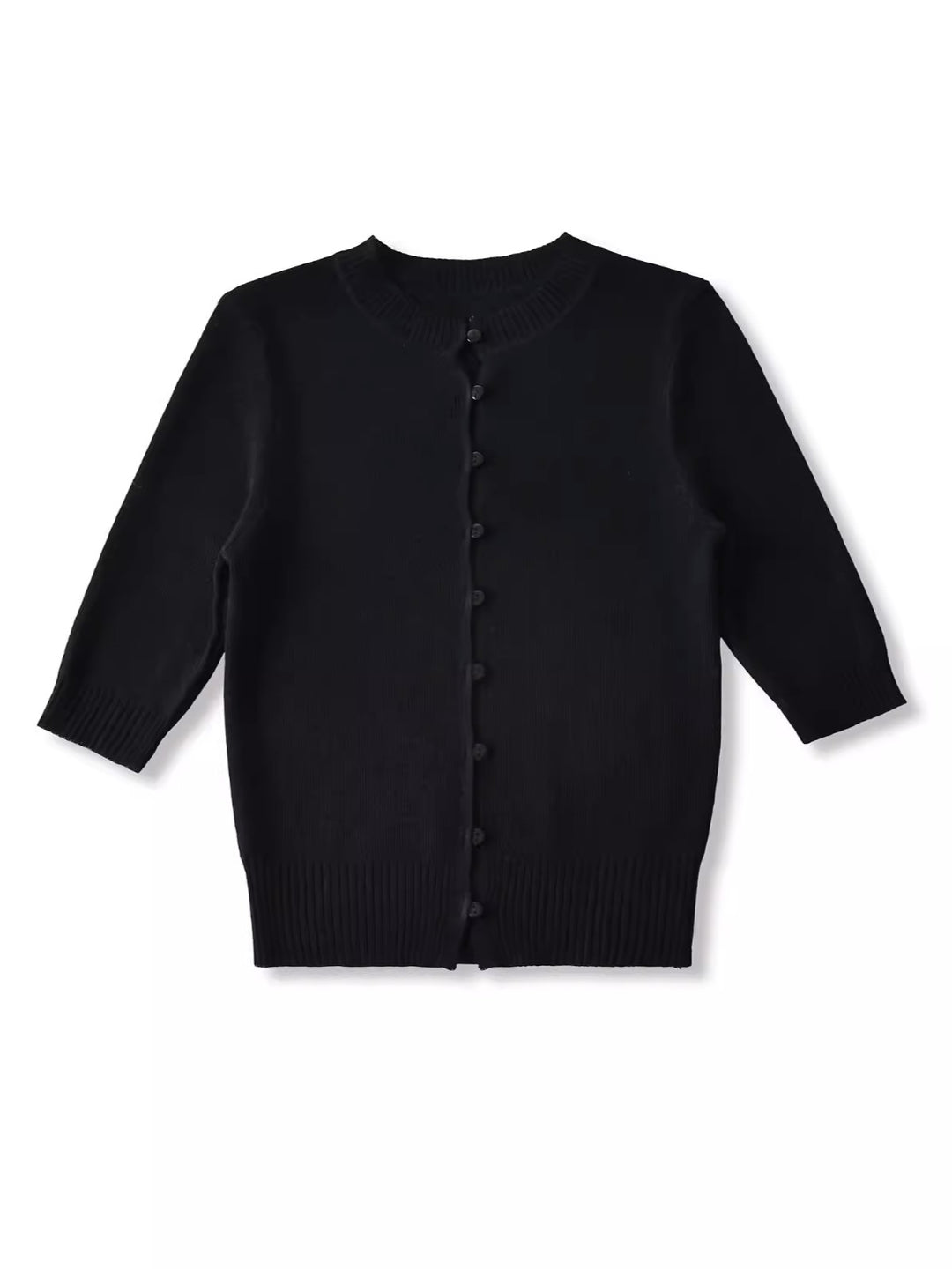 ハーフスリーブニットカーディガン