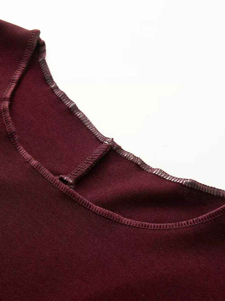 バックオープンTシャツパンツセット
