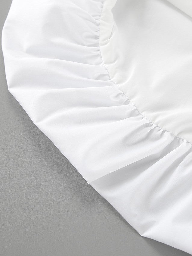 切り替えギャザーキャミソールワンピース