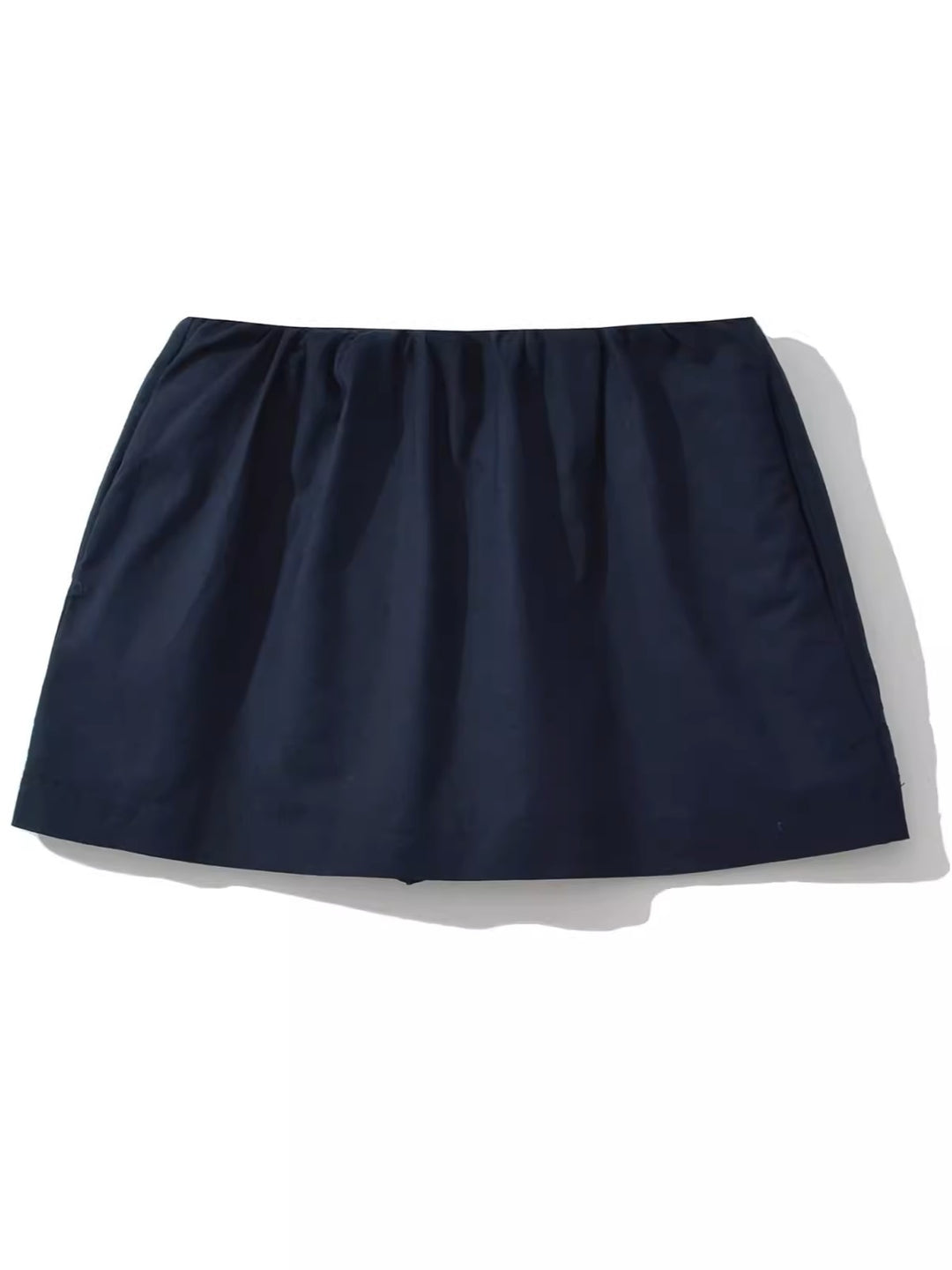 コットンリネンミニスコートショーツ