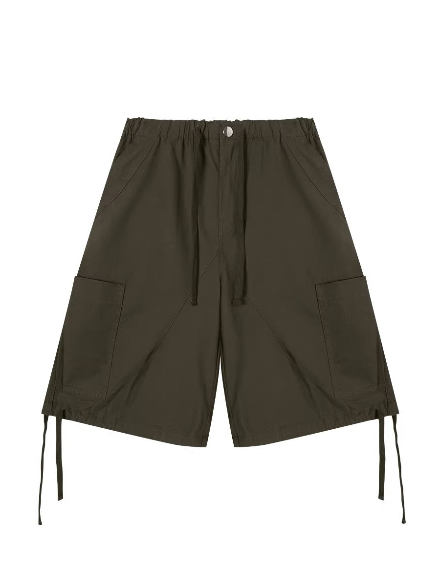 コットンカーゴバミューダパンツ