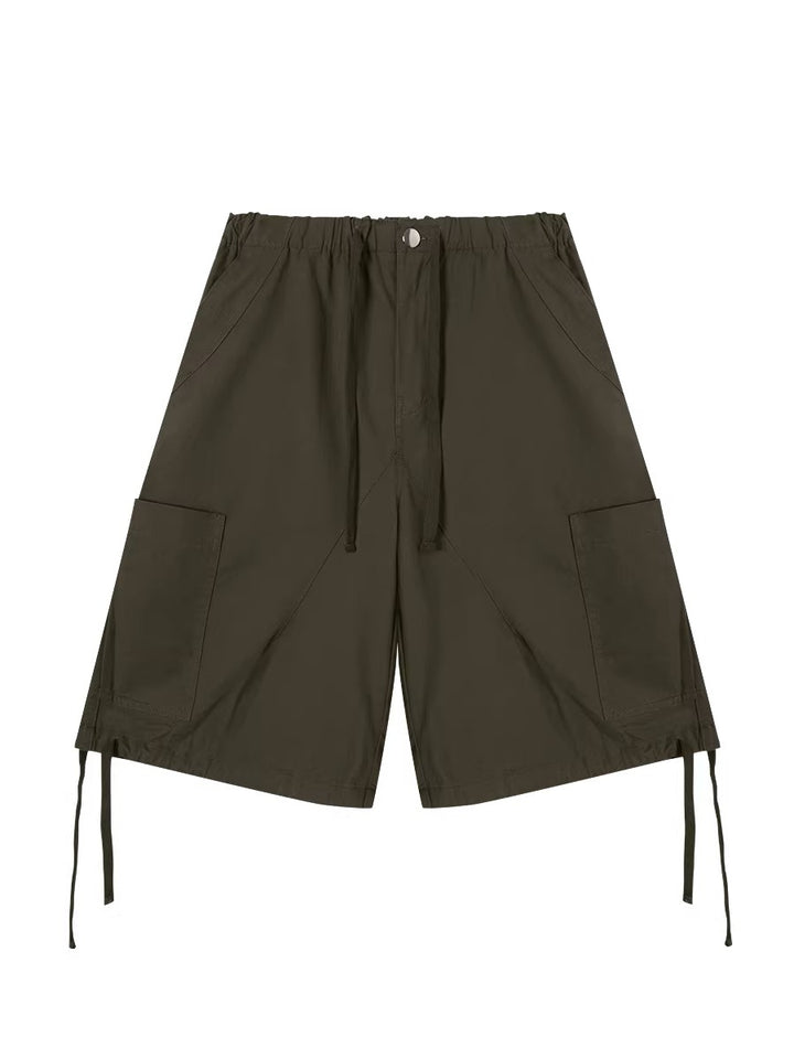 コットンカーゴバミューダパンツ