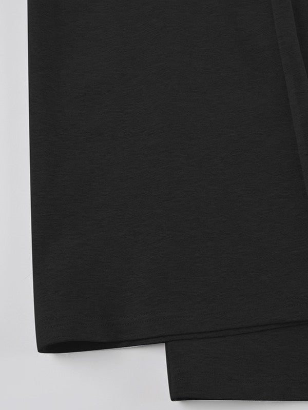 ストレートイージー裏起毛パンツ