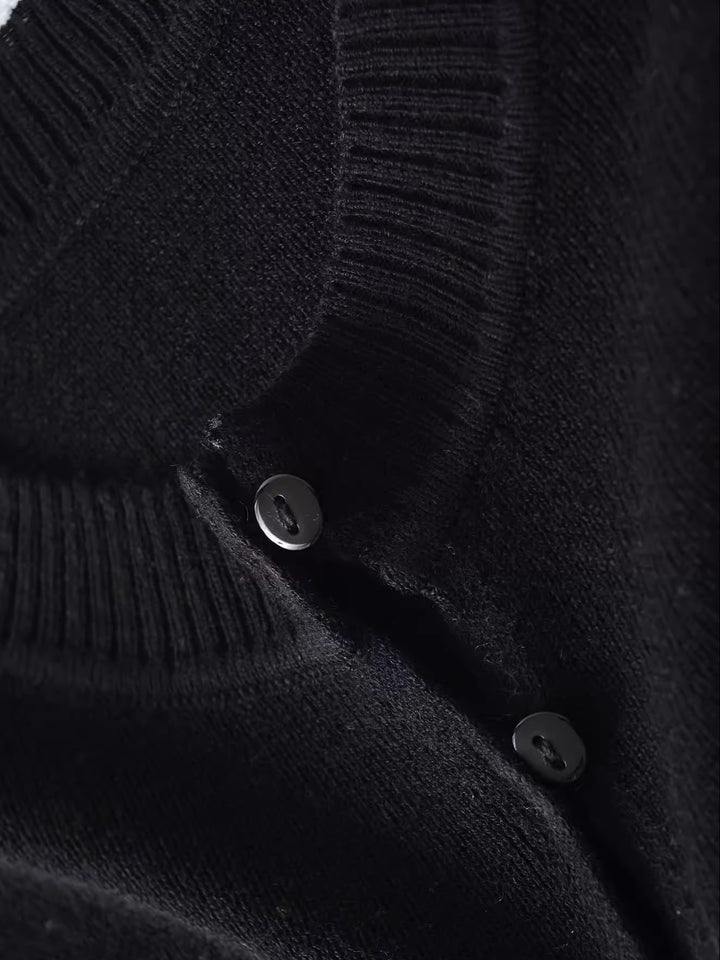 ハーフスリーブニットカーディガン