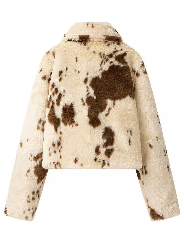 COW PATTERN エコファージャケット