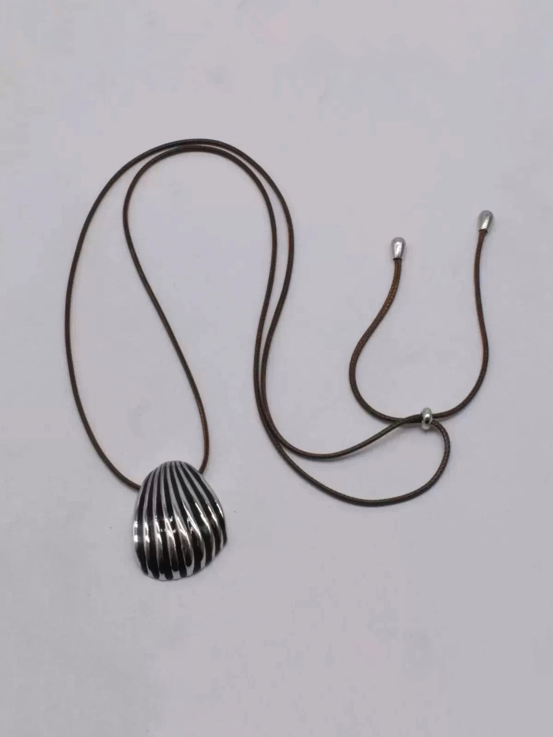 Silver 925 Plated Shellモチーフネックレス