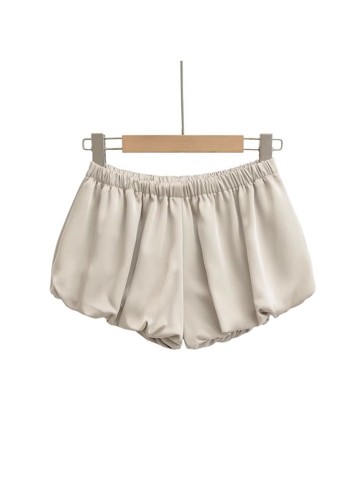 パステルチェックルームショートパンツ